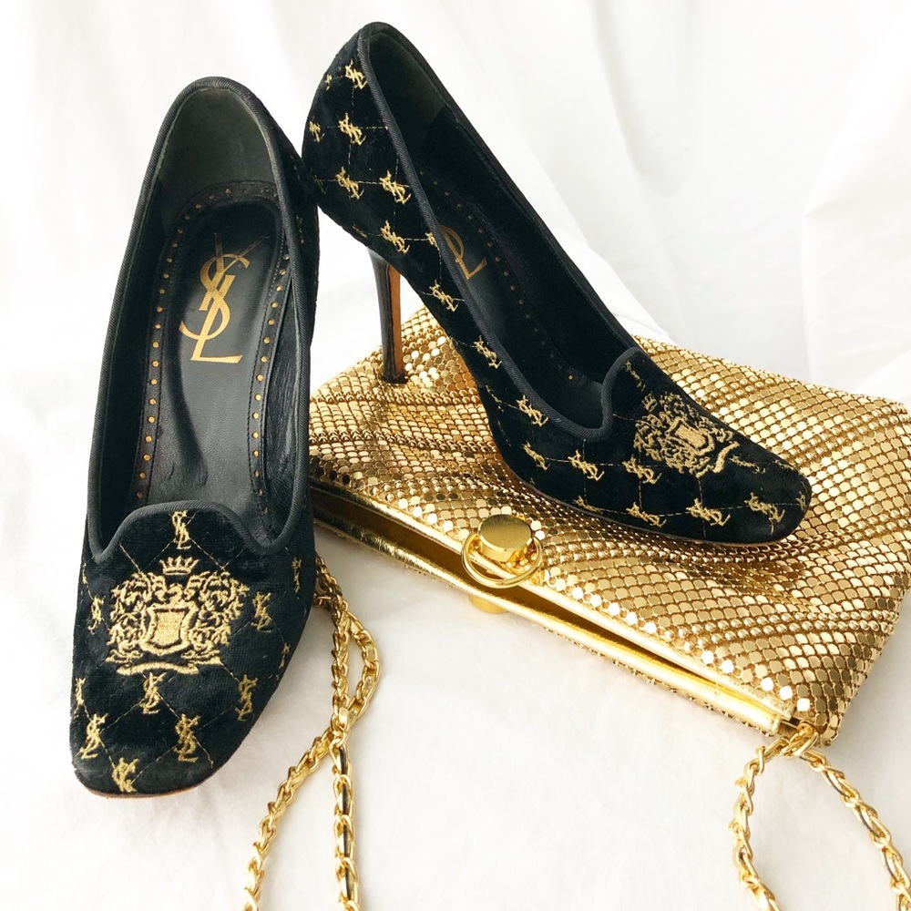 Vintage 1970s Yves Saint Laurent Heels